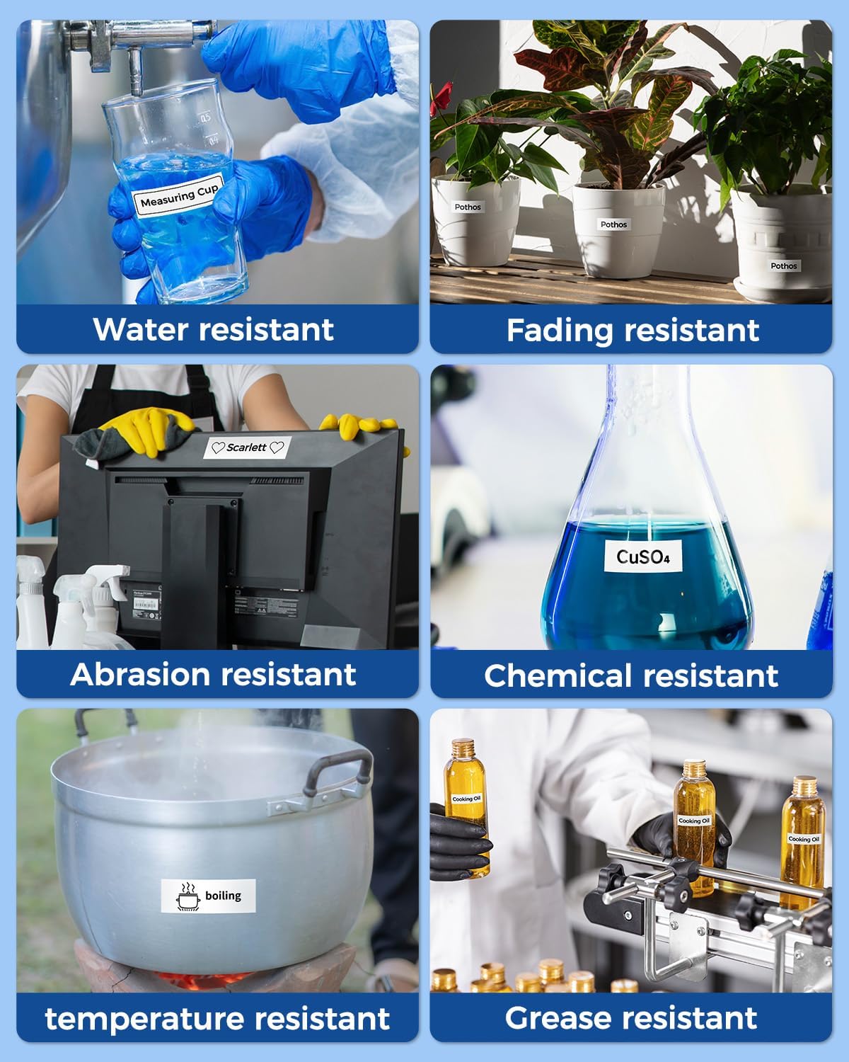 Label KINGDOM TZe-251 24mm Label Maker Tape Compatible with Brother P-Touch TZ 251, 24mm 0.94" Laminated Tz Tape for PT-D600 PT-D610BT PT-P700 PT-P710BT, 5 Pack