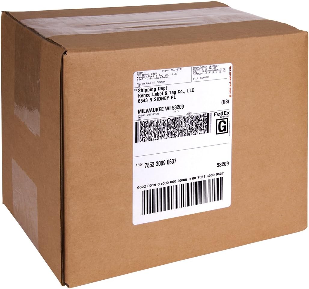 4" x 6" Compatible with Dymo® 4XL Postage Shipping Labels, Compatible with Dymo 1744907 (1 Roll - 220 Labels Per Roll) (48 Pack)