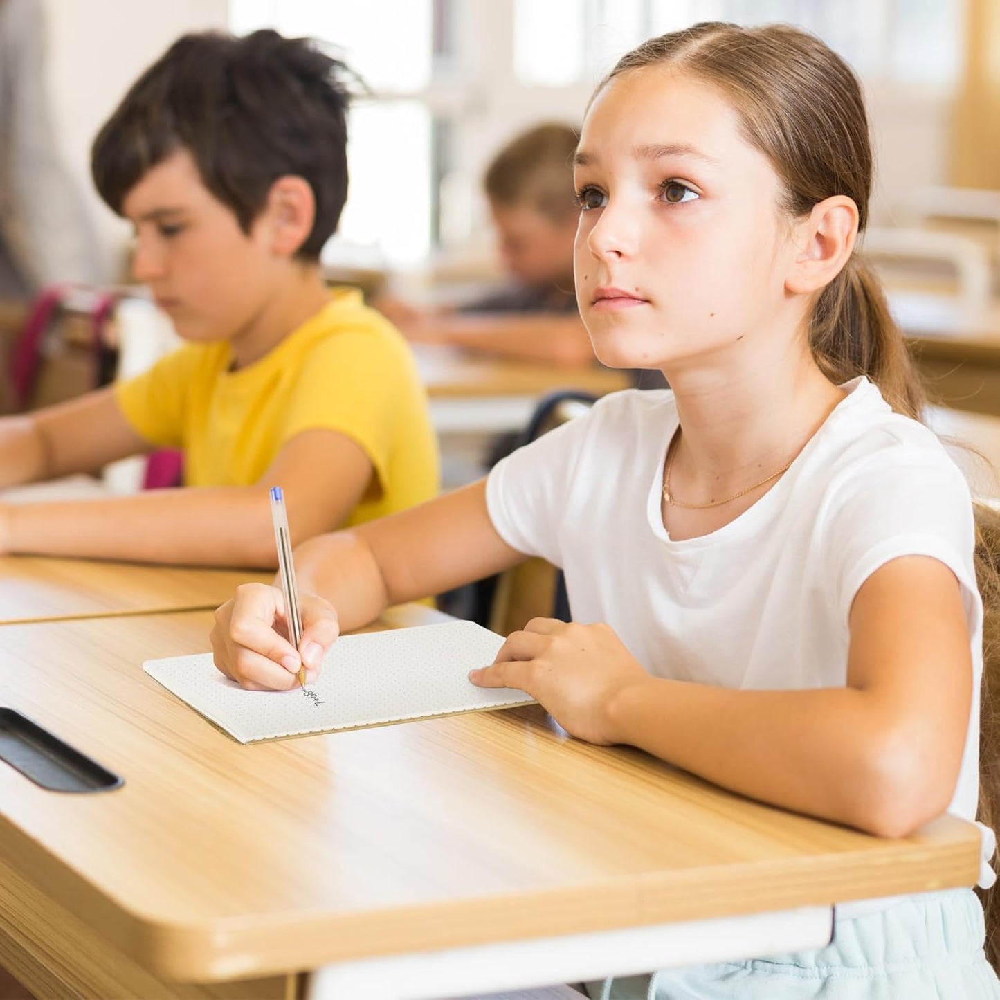 24 Pack 8.25x5.5 Inches Dot Grid Paper Notebook/ A5 Size Dot Journal Notebook, Dot Grid Subject Notebooks Wire-Bound with Kraft Cover, 32 Sheets/64 Dot Pages