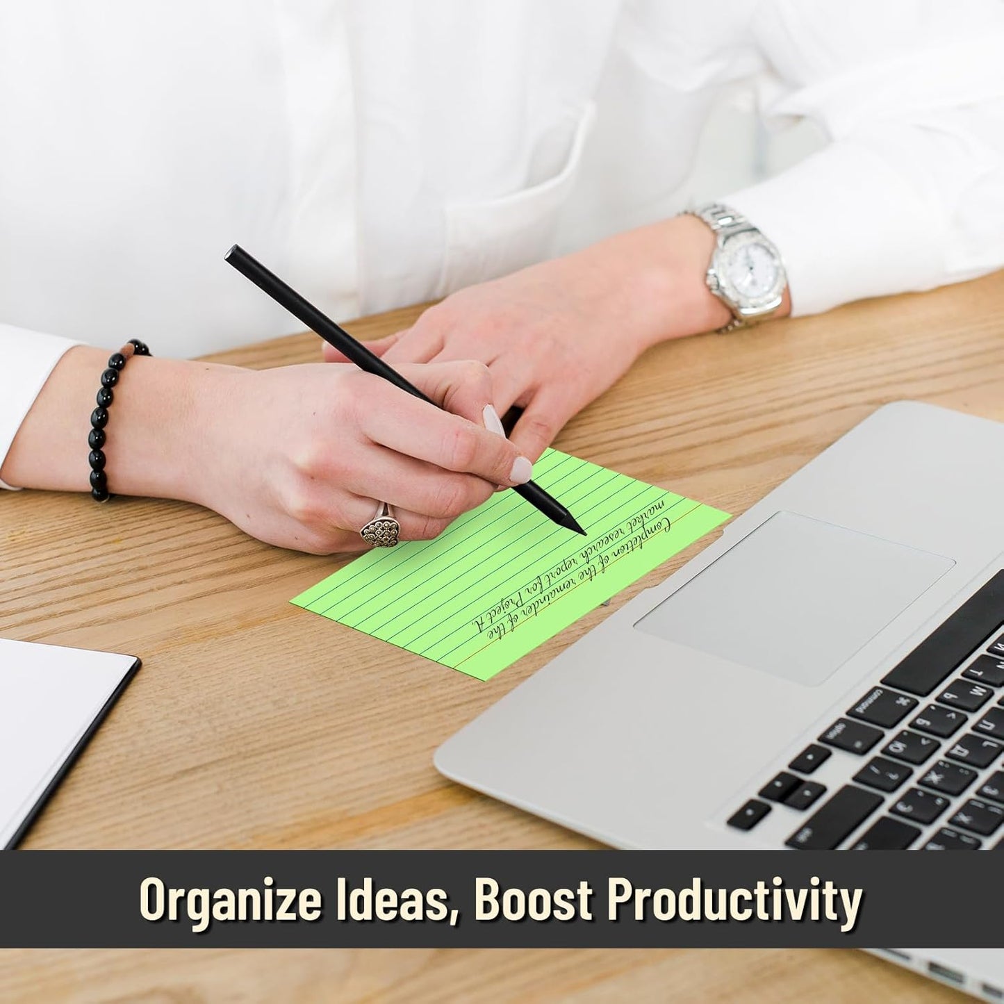 300 Count Index Cards 3 x 5 Inch Ruled Green Index Cards, Flash Cards College Ruled for School, College, Office and Home Organization, Durable Study To Do List Note Cards with Ruled Lines