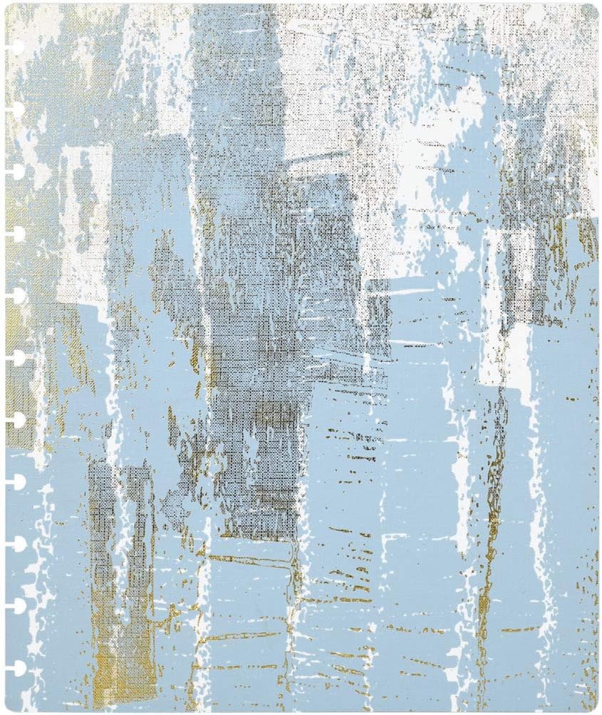 Talia Discbound Notebooks, Planner, Customizable, (xLuxe 2 Sky, Letter (8.5in x 11in))