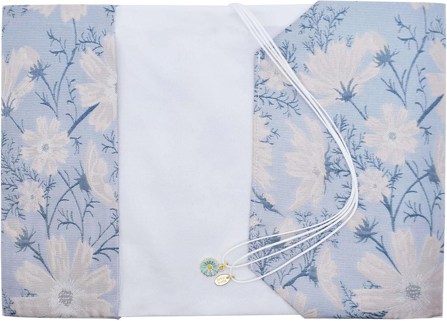 BLBMH A5 Book Covers for Paperbacks Book Cover Fit for 5.5x8.3 inch Adjustable Book Sleeve Cover for A5 Diary Books Fabric Softcover Protector for Notebook - Daisy