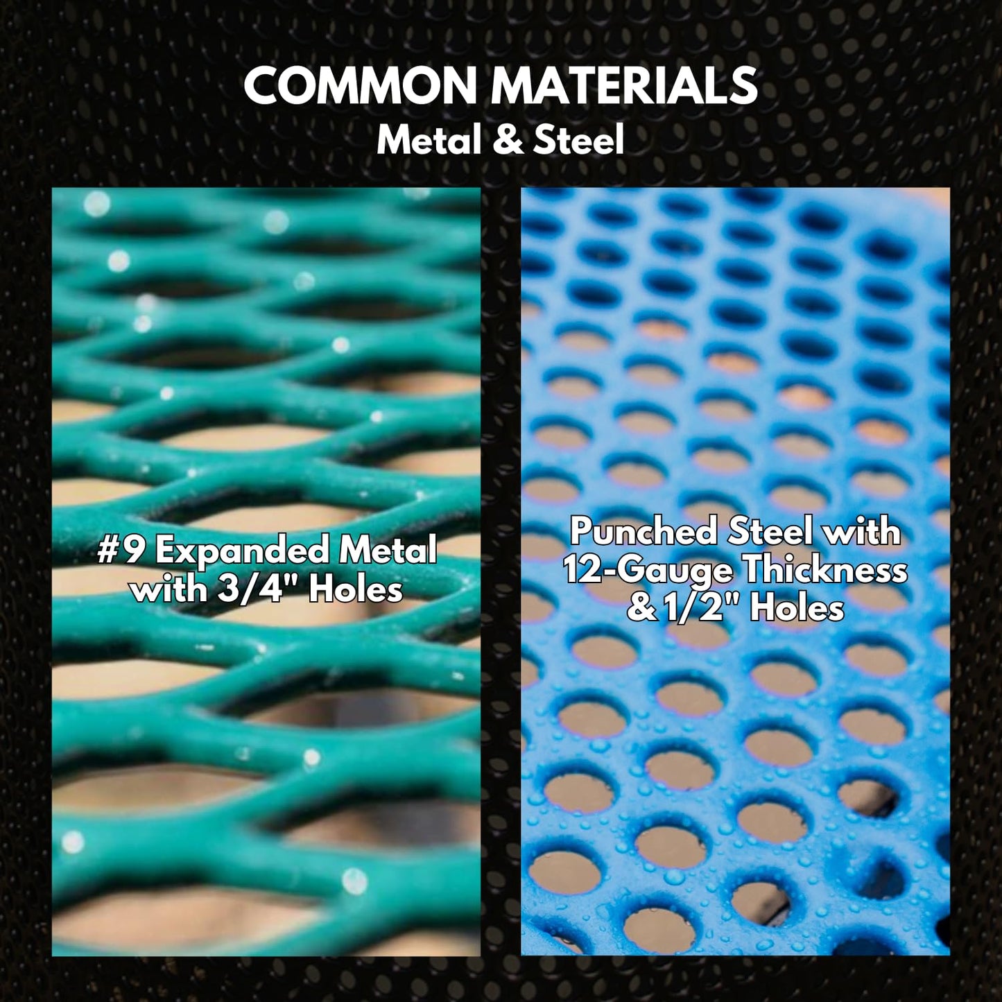 RDT-DBL Heavy Duty 32 Gallon Round Trash Receptacle, Liner Included, Dark Blue with Black Dome, Made in America