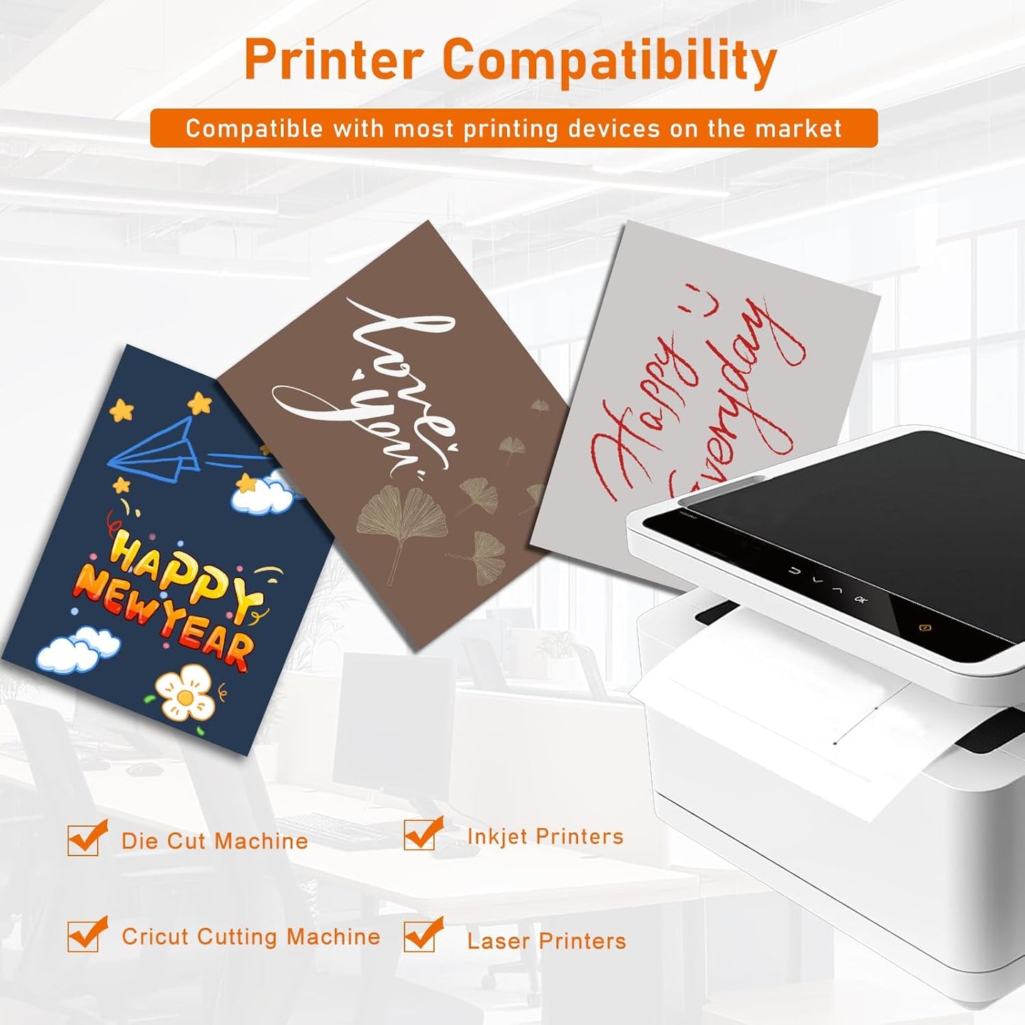 28 Sheets Navy Blue Cardstock 8.5 x 11 Craft Paper, 92lb Premium Paper Card Stock for DIY Cards Making, Wedding Invitations, Festival blessings, Memus, Graduations