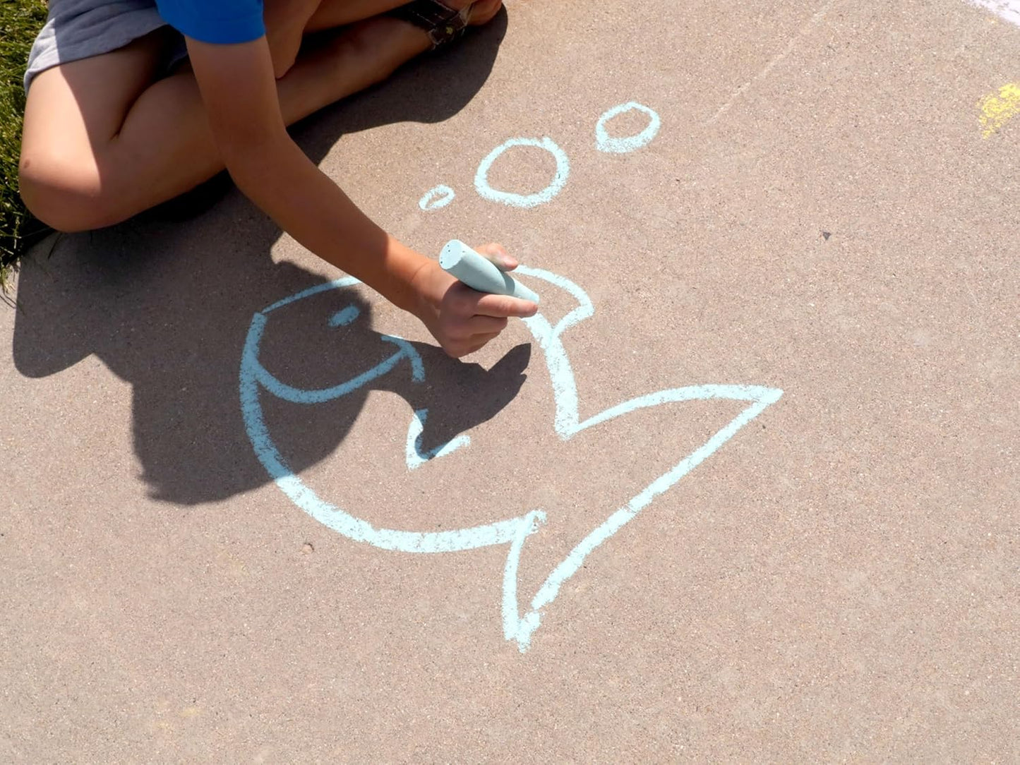 Kid Made Modern 60 Count Pack of Sidewalk Chalk – Violet