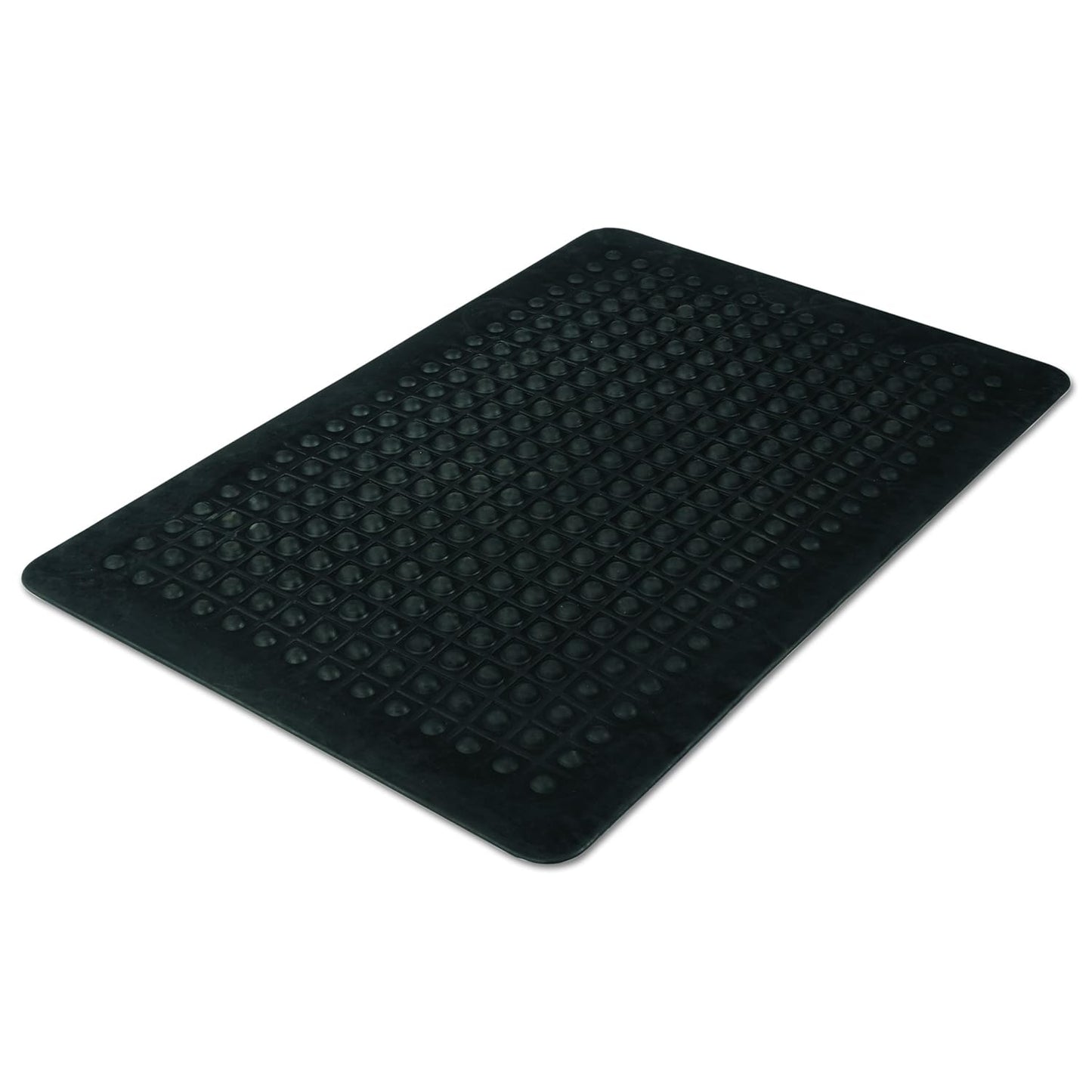 Guardian Flex Step Antifatigue Floor Mat, Rubber, 2'x3', Black