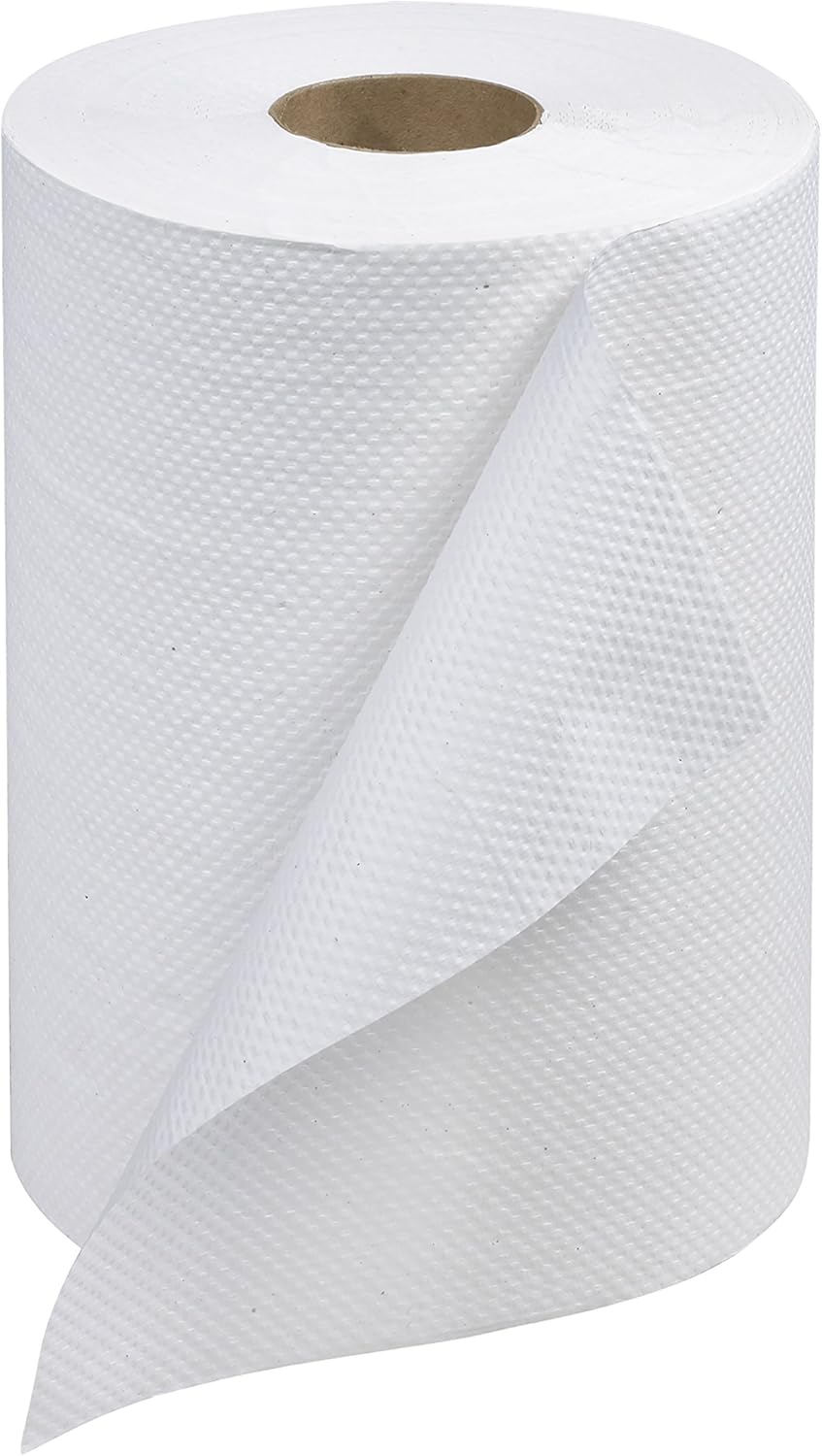 Tork Paper Hand Towel Roll White H21, Universal, 100% Recycled Fiber, 12 Rolls x 350 ft, RB351