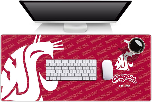 YouTheFan NCAA Washington State Cougars Logo Series Desk Pad