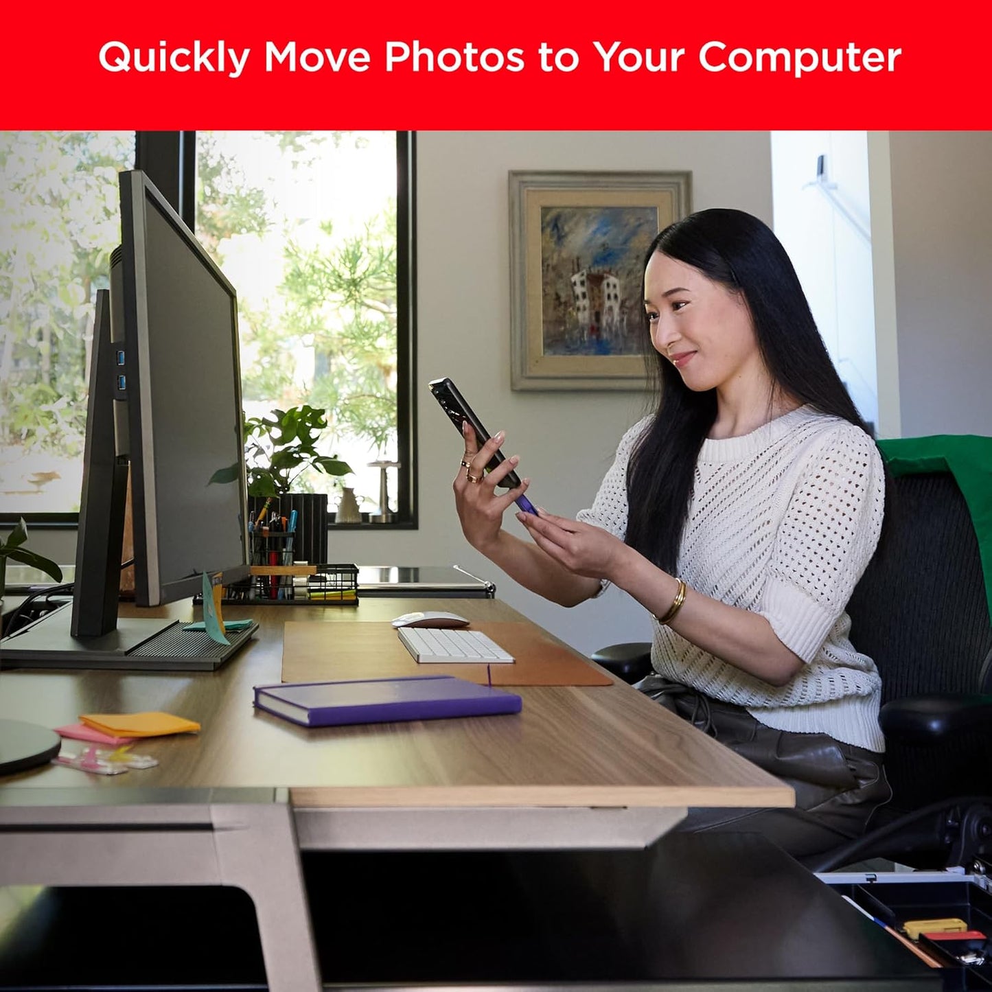 SanDisk 512GB Phone Drive for Android - The 2-in-1 USB for Smartphones, Tablets, and Computers - Thumb Drive with USB Type-C and Type-A Connectors - SDDDC6-512G-G46
