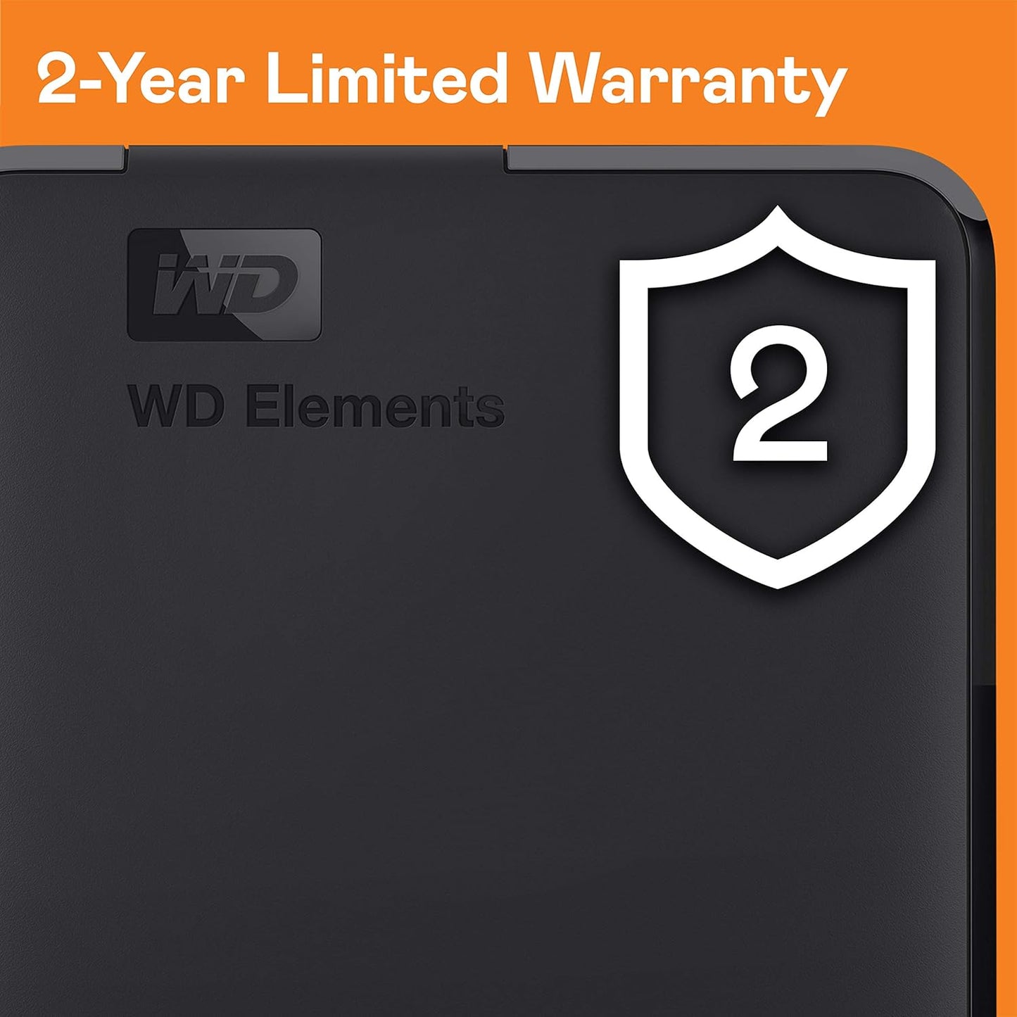 WD 4TB Elements Portable External Hard Drive for Windows, USB 3.2 Gen 1/USB 3.0 for PC & Mac, Plug and Play Ready - ‎WDBU6Y0040BBK-WESN