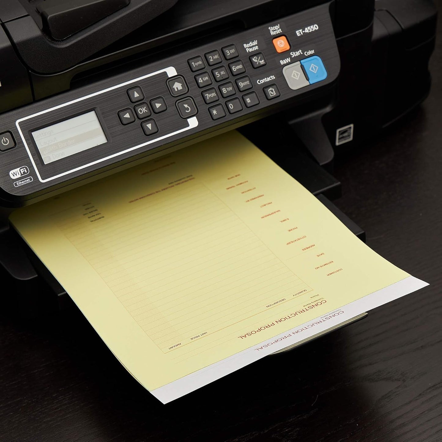 Limited Papers (TM), Carbonless Sheets, Superior, Pre Collated, Multi part, Bond Finish. (2 Part Reverse, 8.5 x 11 Inch, Canary/White (5887), 1 Ream)