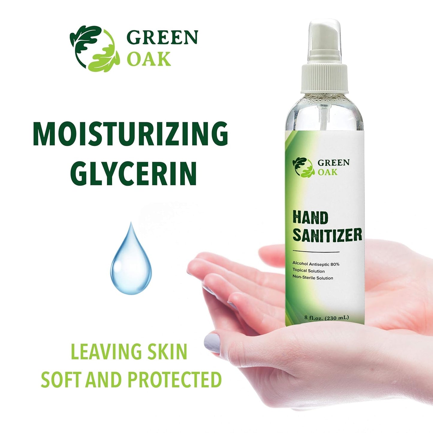 Green Oak Hand Sanitizer Hand Sanitizer Spray Refill (1 Gallon)