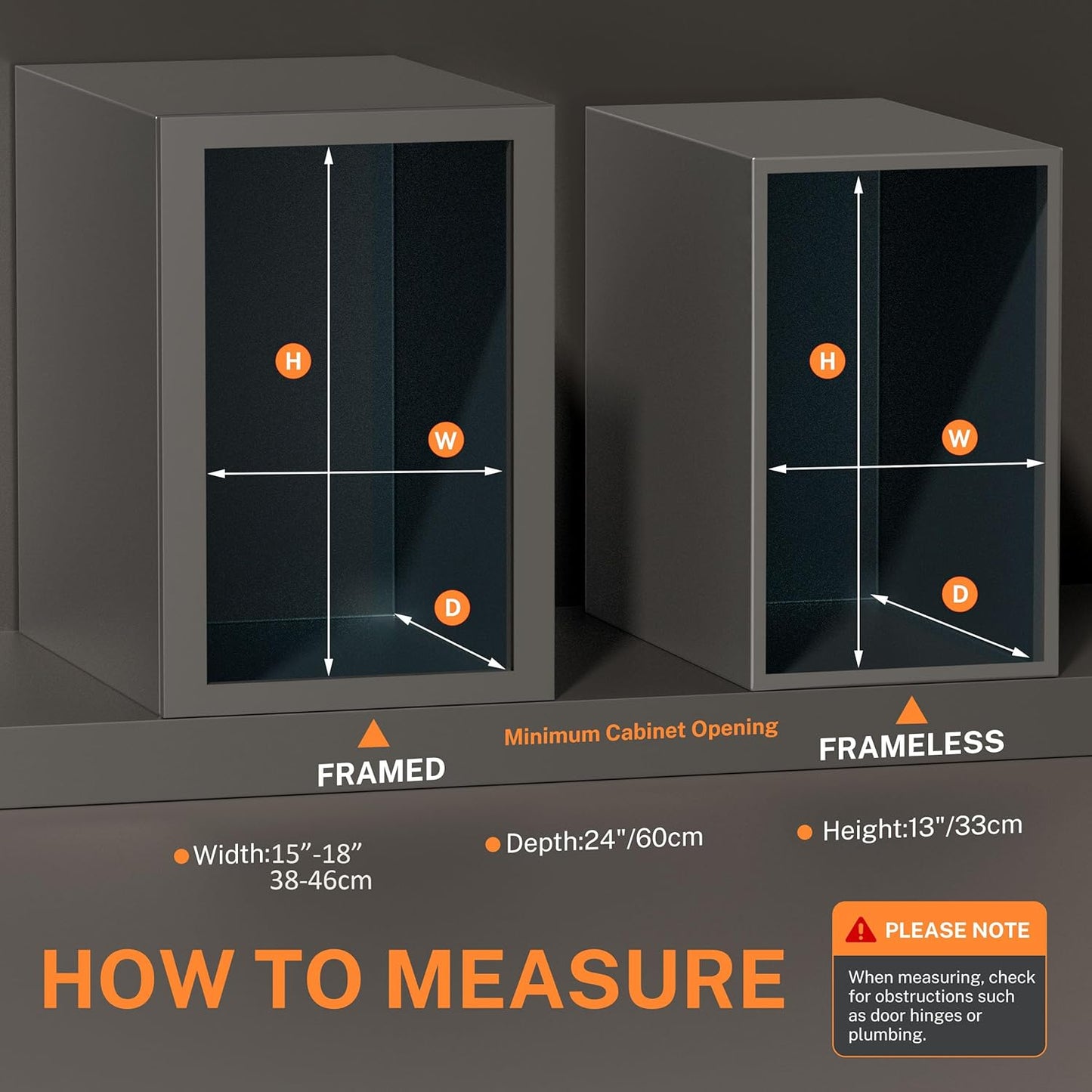 YJHome Pull Out Trash Can Under Cabinet with Soft-Close Slides, Garbage Can Not Included, Cabinet Trash Can Pull Out Kit with Door Mounting Kit, Requires Minimum Cabinets Opening 17" W X 24" D