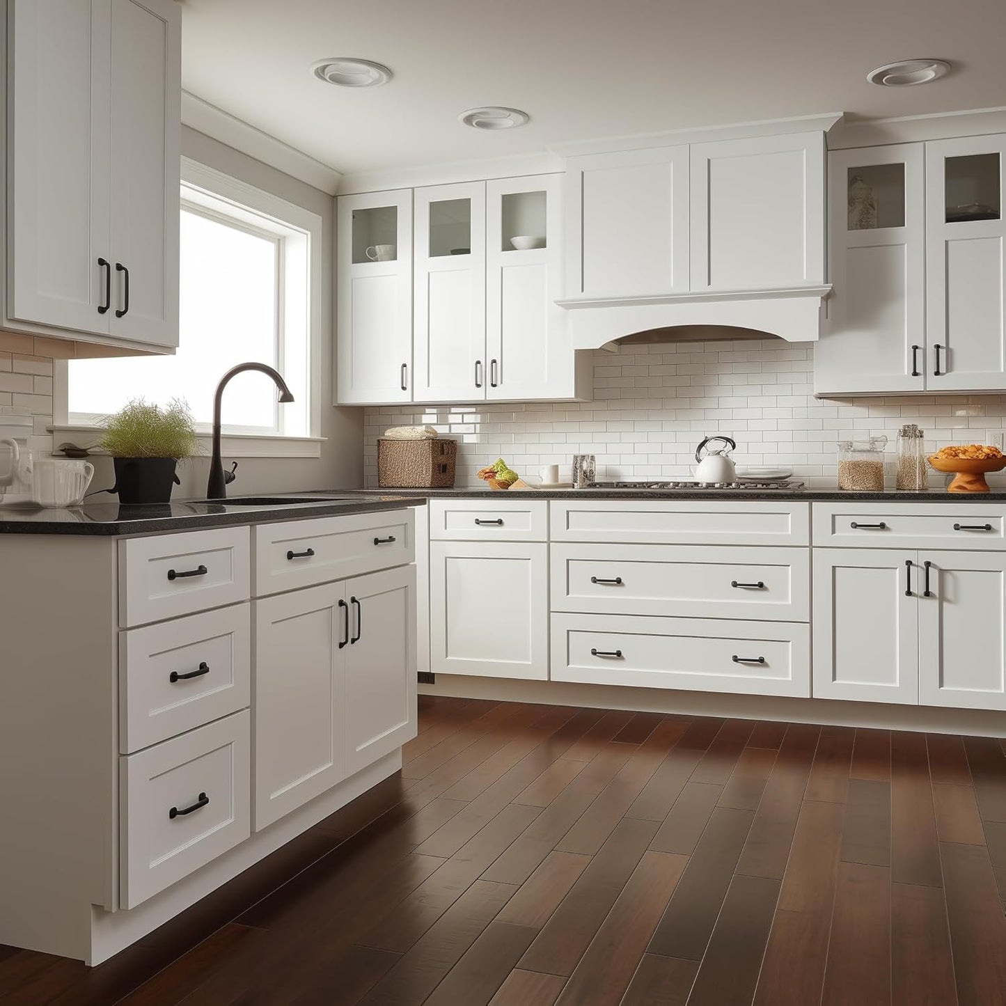 Shaker Style White RTA Base Drawer Cabinet by Solid Wood for Kitchen, Bathroom, Bedroom or Office with 3 Drawers and Soft Close(30" W x 24" Depth x 34-1/2" H)