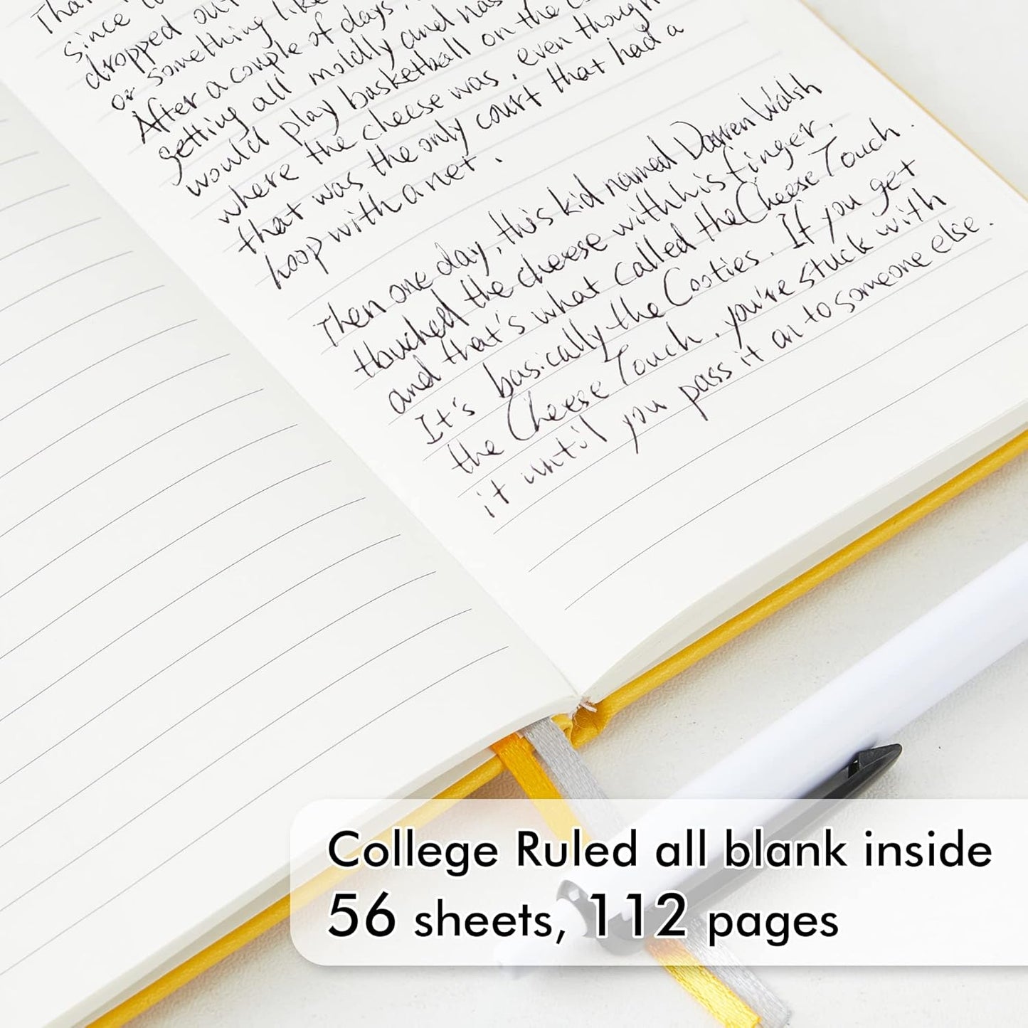 feela Pocket Mini Notebooks Bulk, Small Cute Memo Notepads Hardcover College Ruled Lined Journals with Pen Holder for School Business Work, with 6 Black Pens, 3.5”x 5.5”, 6 Pack, A6, Solid Colors