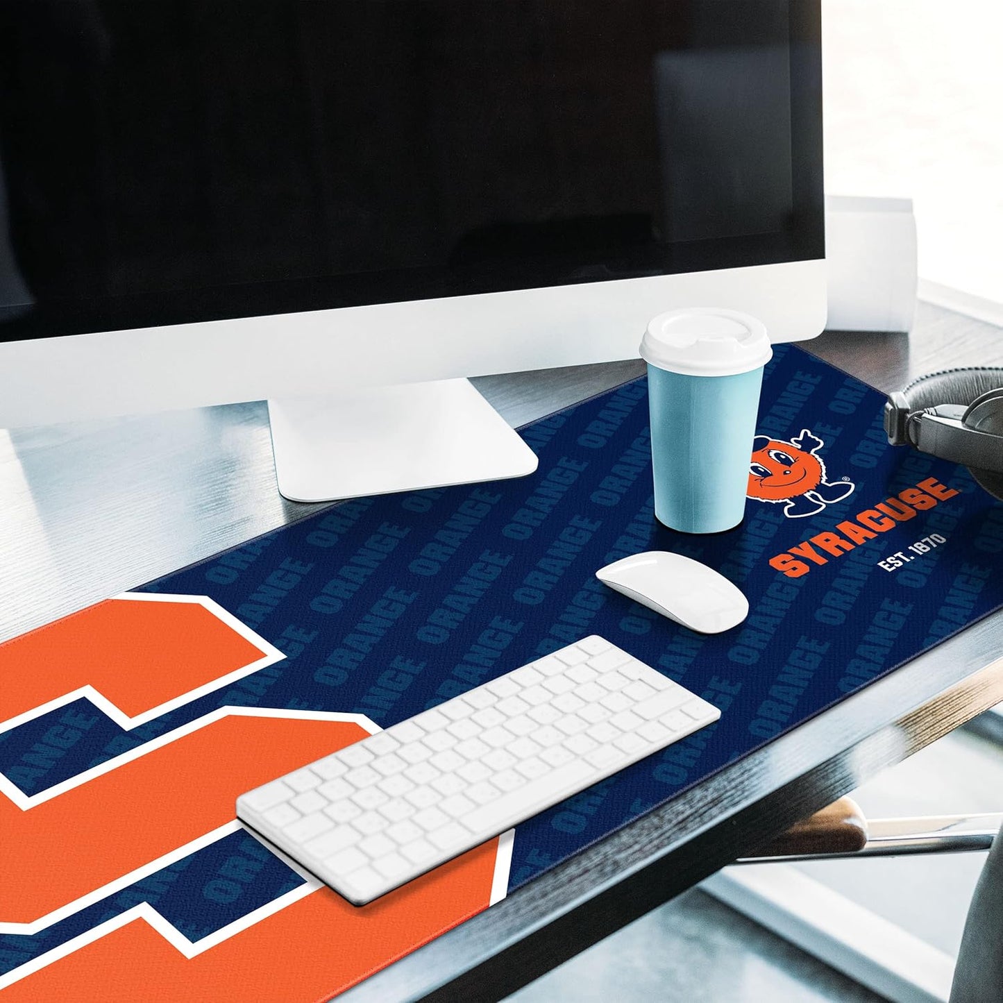 YouTheFan NCAA Syracuse Orange Logo Series Desk Pad