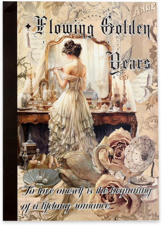 Vintage Ephemera Sticker 24 Sheets 480 precut washi Stickers Paper Journal Stickers for Adults Junk Journal Sticker Book Scrapbooking Supplies