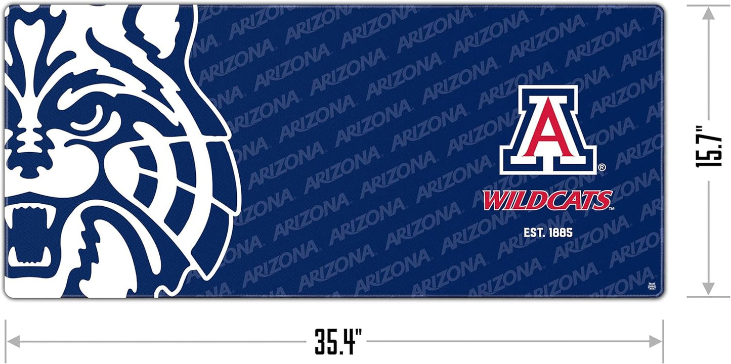 YouTheFan NCAA Arizona Wildcats Logo Series Desk Pad