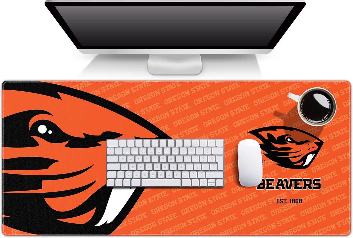 YouTheFan NCAA Oregon State Beavers Logo Series Desk Pad