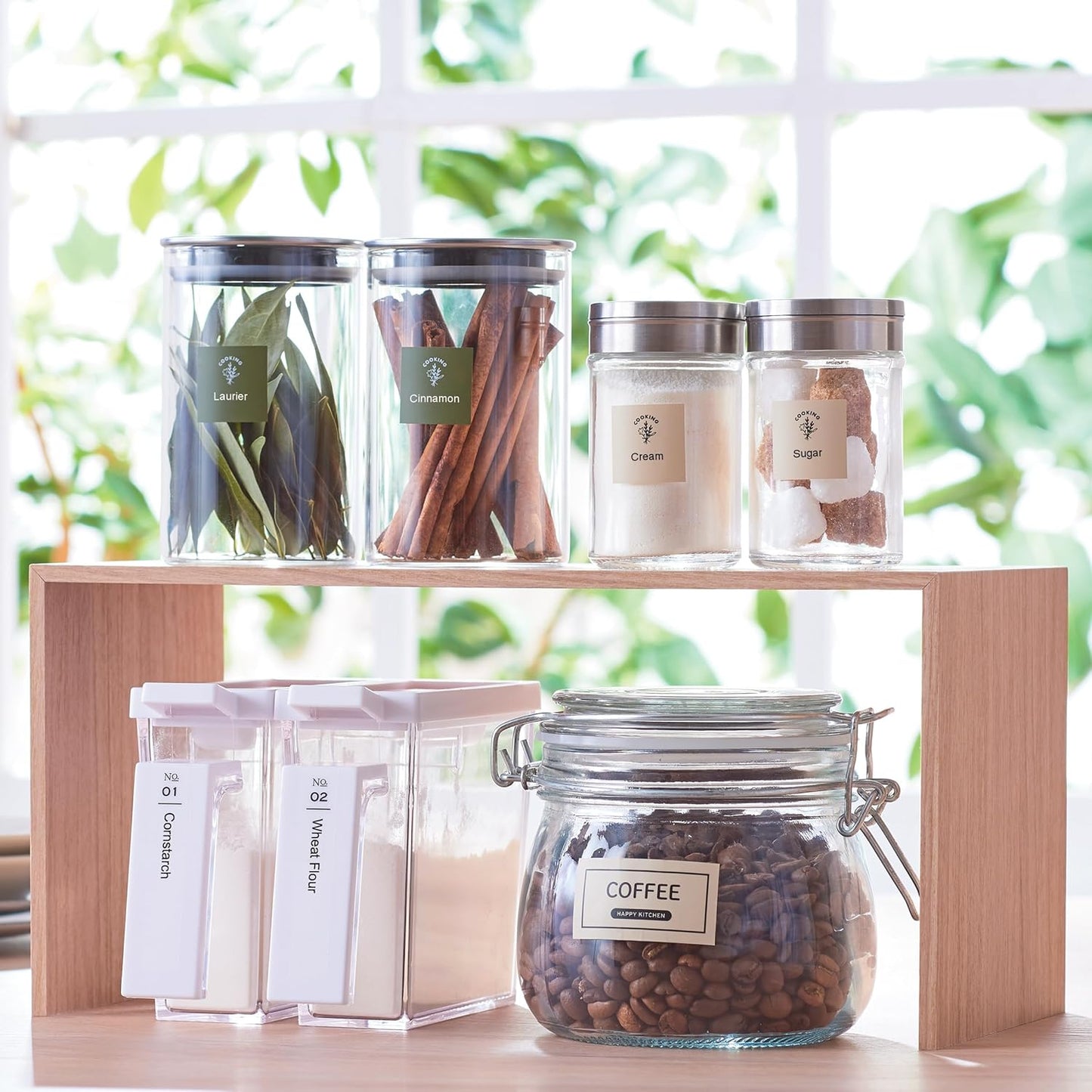 Epson LABELWORKS 224BMBEPX Genuine PET (Polyester) Tape Cartridge - Black on Matte Beige Designer Craft Label Maker Tape - 1" (24MM) Wide, 26'