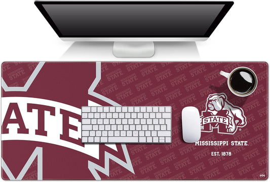 YouTheFan NCAA Mississippi State Bulldogs Logo Series Desk Pad