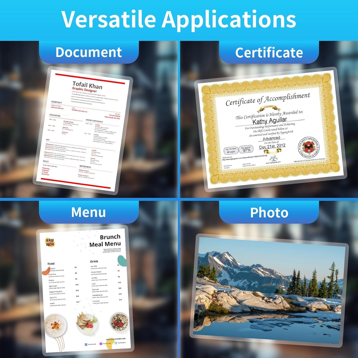 Clear Thermal Laminating Pouches – 9 x 11.5 Inch, 5 mil Thick (200 Pack) – Professional-Grade Lamination Sheets for Documents, Photos & Crafts – Fits 8.5 x 11 Letter Size Paper - [5mil 200 Packs]