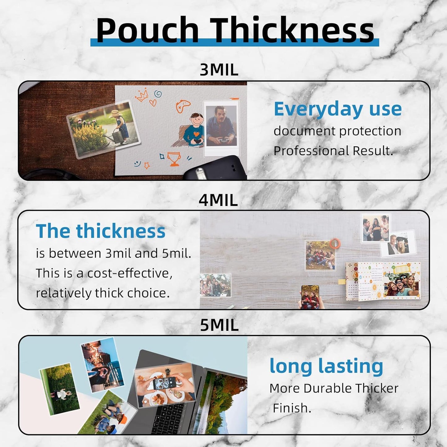 Uinkit 100Pack Thermal Laminating Sheets Hold 11x 17 Sheets 5mil Heavy Duty Laminating Pouches Menu Tabloid Size11.5X17.5 inches Lamination Sheets Paper for Laminator Clear Glossy Rounded Corner