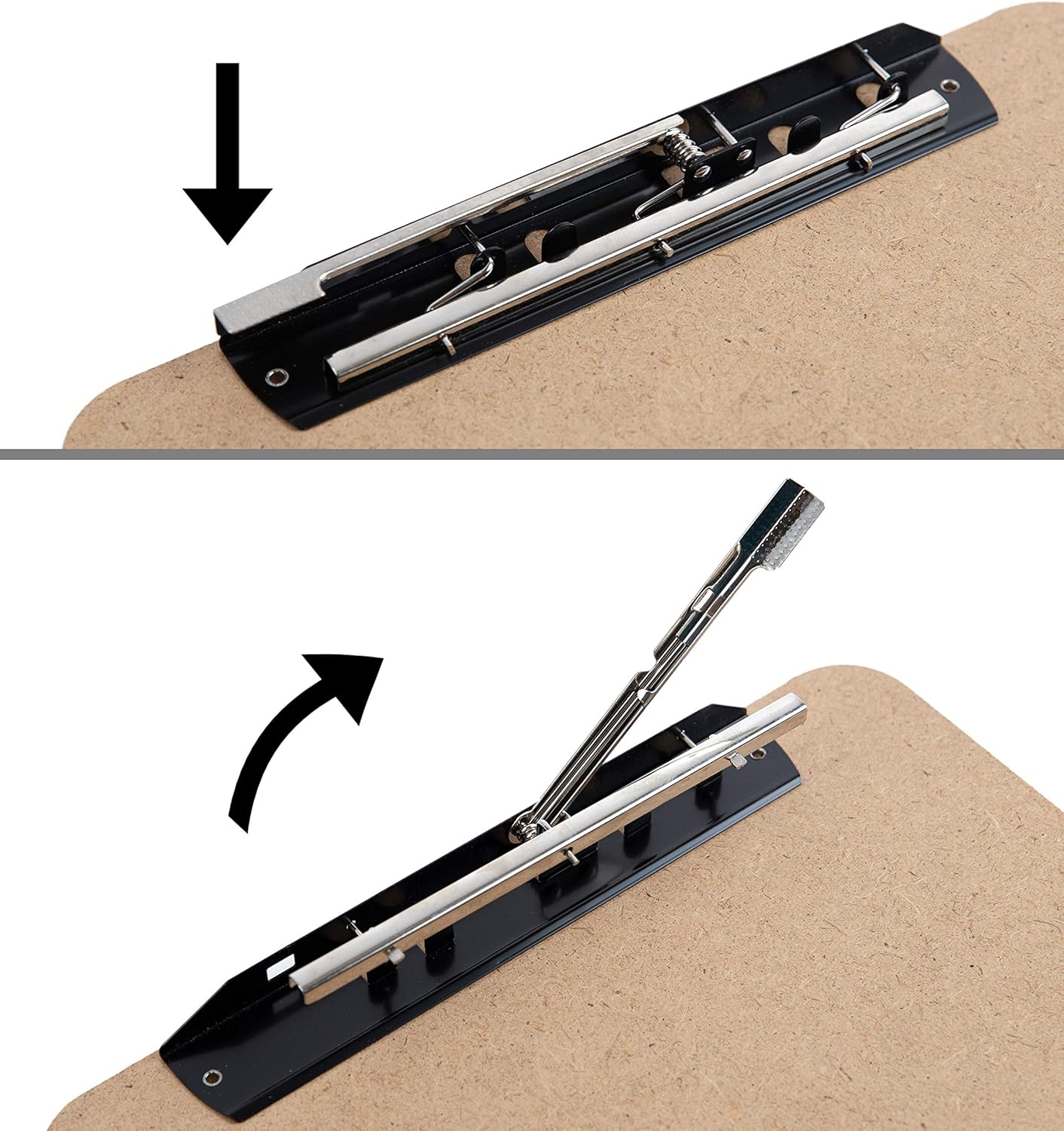 Extra Large Clipboard Set (6pc) - Larger Than 11x17 - Vertical or Landscape - Fits 11 x 17 Tabloid Paper (Board 11.6"x19.5" - 2 Inches Longer Than Legal Size)