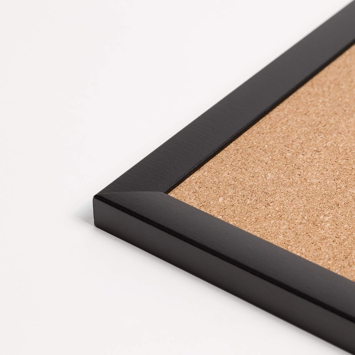 U Brands Cork Bulletin Board, 36 x 48 Inches, Black Wood Frame (2876U00-01)