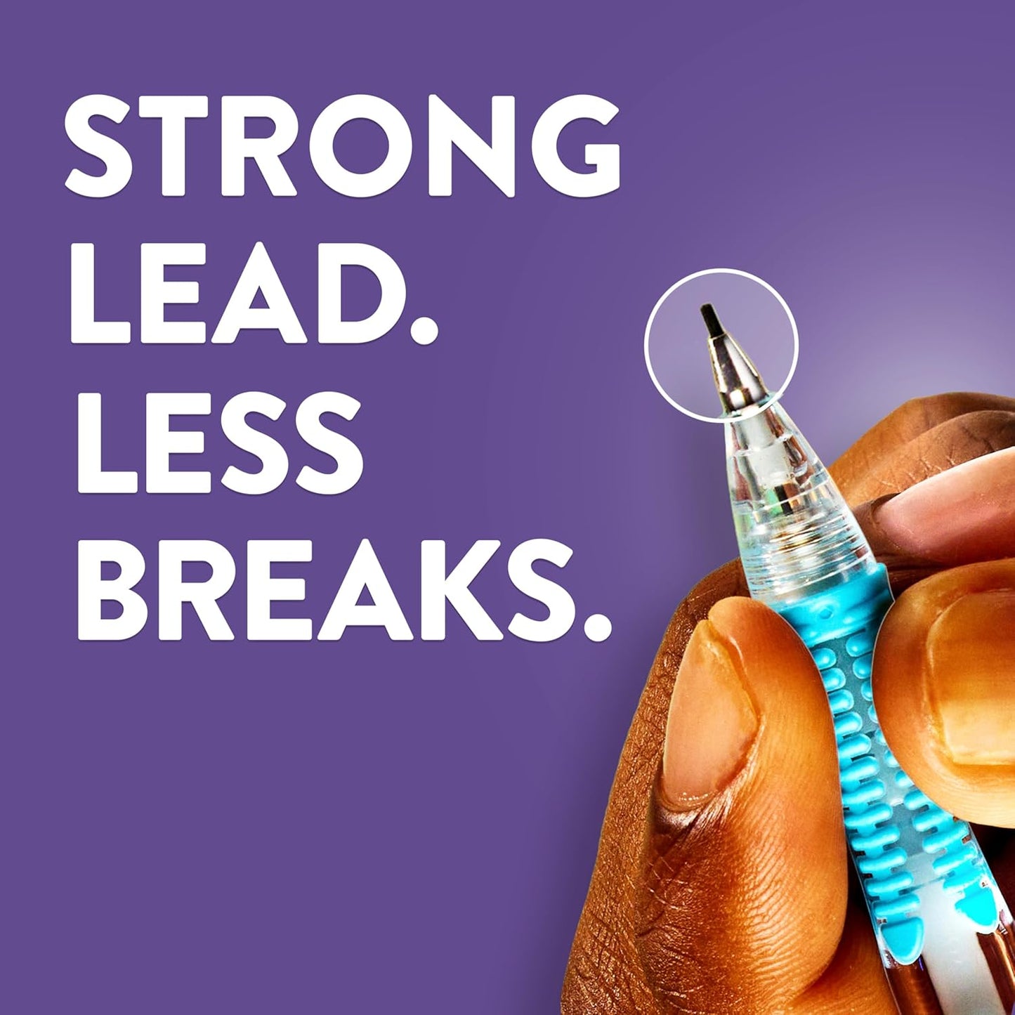 Paper Mate Clearpoint Mechanical Pencils 0.7mm HB #2 Pencils Lead Office Supplies School Supplies Teacher Drawing Drafting Assorted Barrel Colors 6 Count