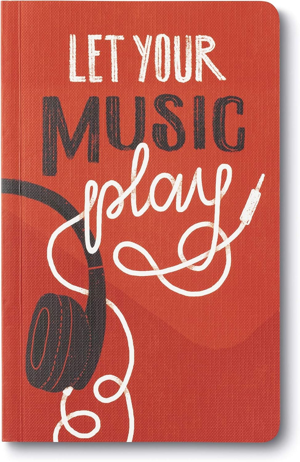 Compendium Softcover Journal - Let Your Music Play – A Write Now Journal with 128 Lined Pages, 5″W x 8″H