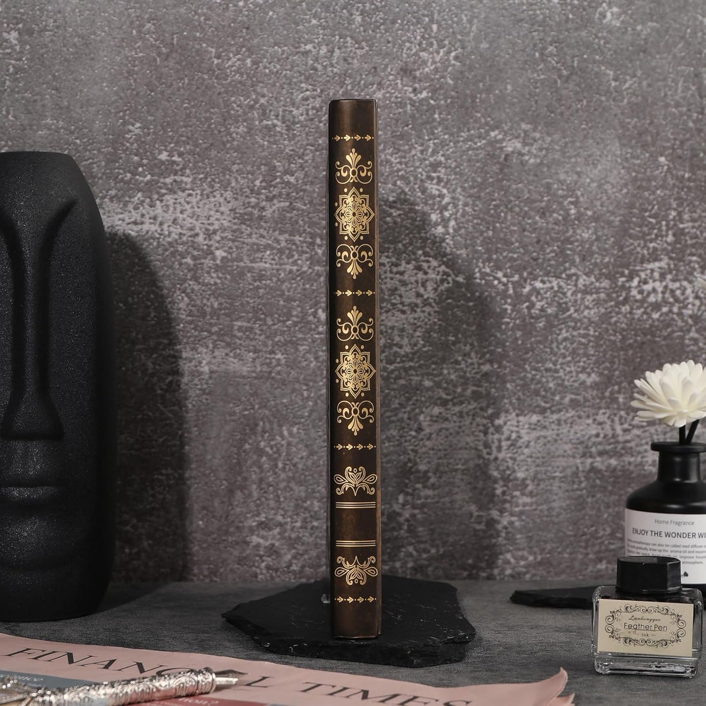 Line Notebooks for Women Men, A5 Aesthetic Hardcover Ruled Diary, 100 GSM Journals for Writing for Work, Note Taking, Office School