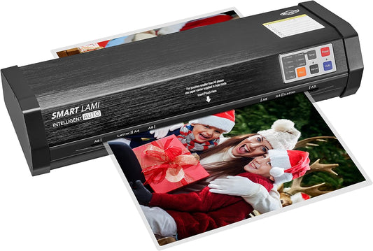 SINCHI Auto Sense, 3-10 mil Laminating Machine for Office and School, 50-Second Warm-up, 40 Inches/Minute, Never-Jam, Heavy Duty, 13-inch Thermal Laminator Machine 11x17