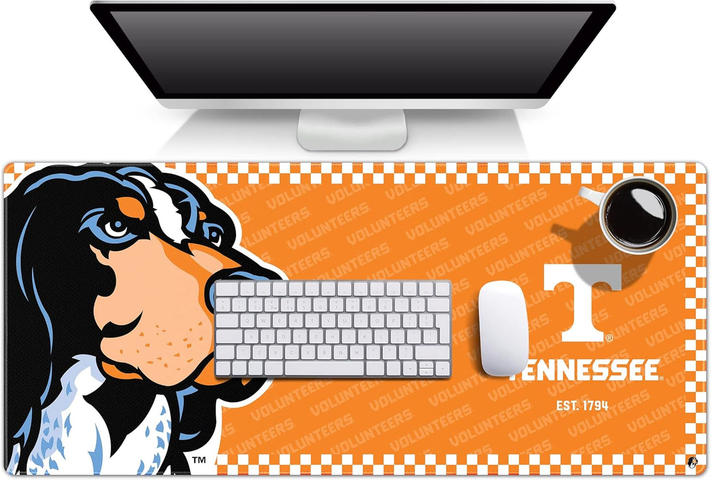 YouTheFan NCAA Tennessee Volunteers Logo Series Desk Pad