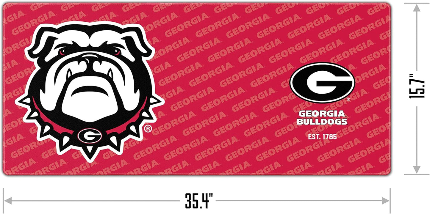 YouTheFan NCAA Georgia Bulldogs Logo Series Desk Pad