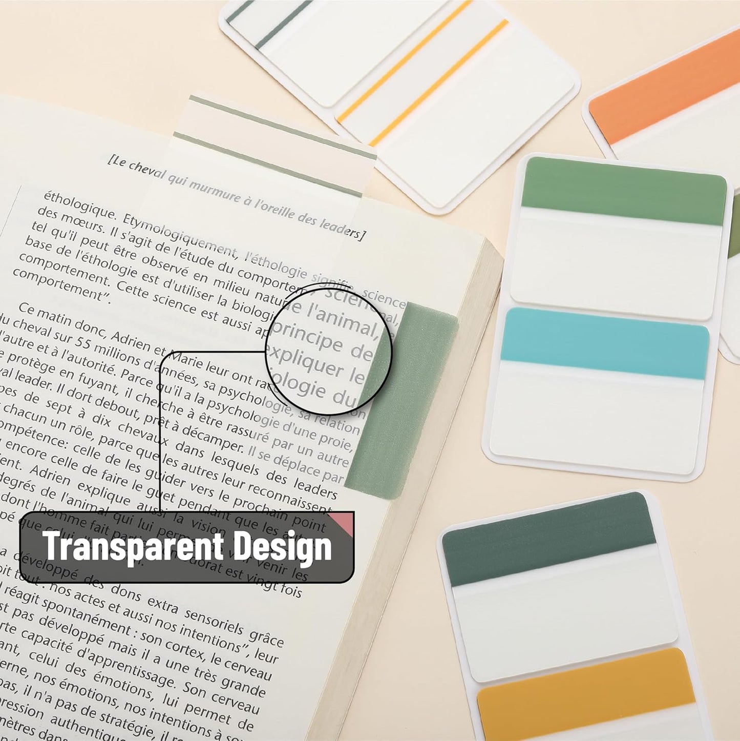 Mr. Pen- Sticky Index Tabs, 500 Pcs, 21 Sets, Colorful Sticky Tabs for Notebooks, Page Markers, Page Tabs for Binders, Page Tabs Sticky Tabs for Books, Notebook Tabs, Book Sticky Tabs for Notebooks