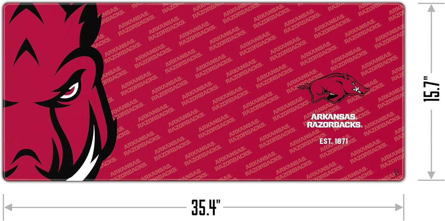YouTheFan NCAA Arkansas Razorbacks Logo Series Desk Pad