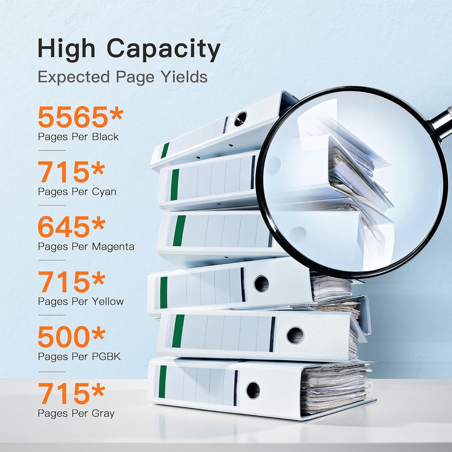 E-Z Ink 270 271 XL Ink Cartridges Compatible for Canon PGI-270XL CLI-271XL 6 Color Value Pack, use with TS9020 MG7720 TS8020 MG5720 MG5721 MG5722 MG6820 MG6821 MG6822 TS5020 TS6020 Printer