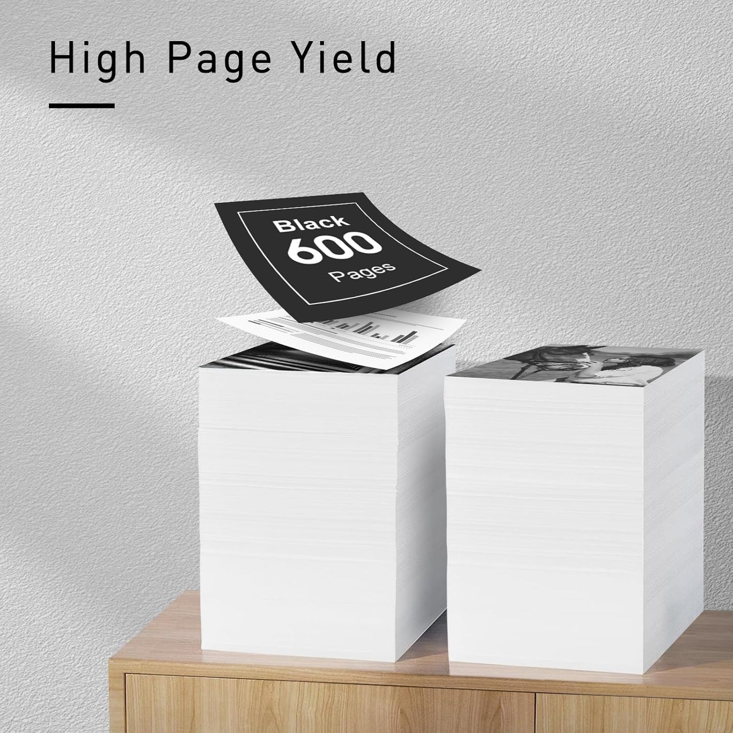 245XL Ink Cartridge Compatible for Canon 245XL Black Ink PG-243 PG-245 XL PG243 PG245 Works with MX490 MX492 TR4520 TR4522 MG2500 MG2522 TS3100 TR4500 Printer PG243XL PG245XL (1Black)