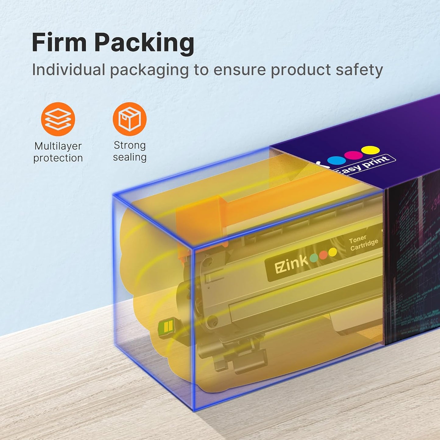 E-Z Ink Compatible Toner Cartridge Replacement for Brother TN830XL TN 830 TN830 Toner Cartridges for HL-L2460DW DCP-L2640DW HL-L2480DW HL-L2400D HL-L2405W MFC-L2820DW Printer (4 Black)