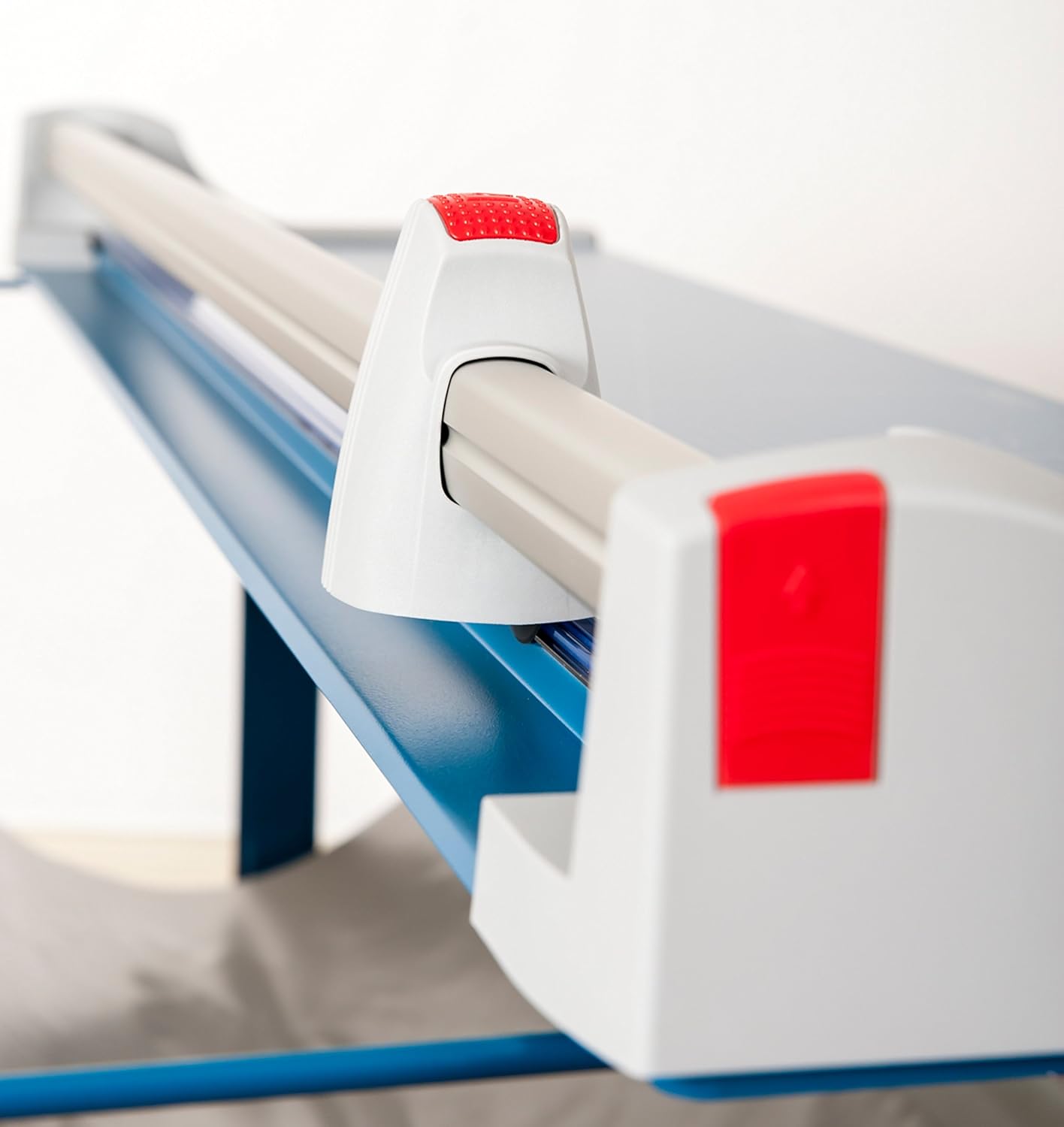 Dahle 472s Premium Rotary Trimmer w/Stand, 72" Cut Length, 12 Sheet Capacity, Self-Sharpening, Automatic Clamp, German Engineered Paper Cutter