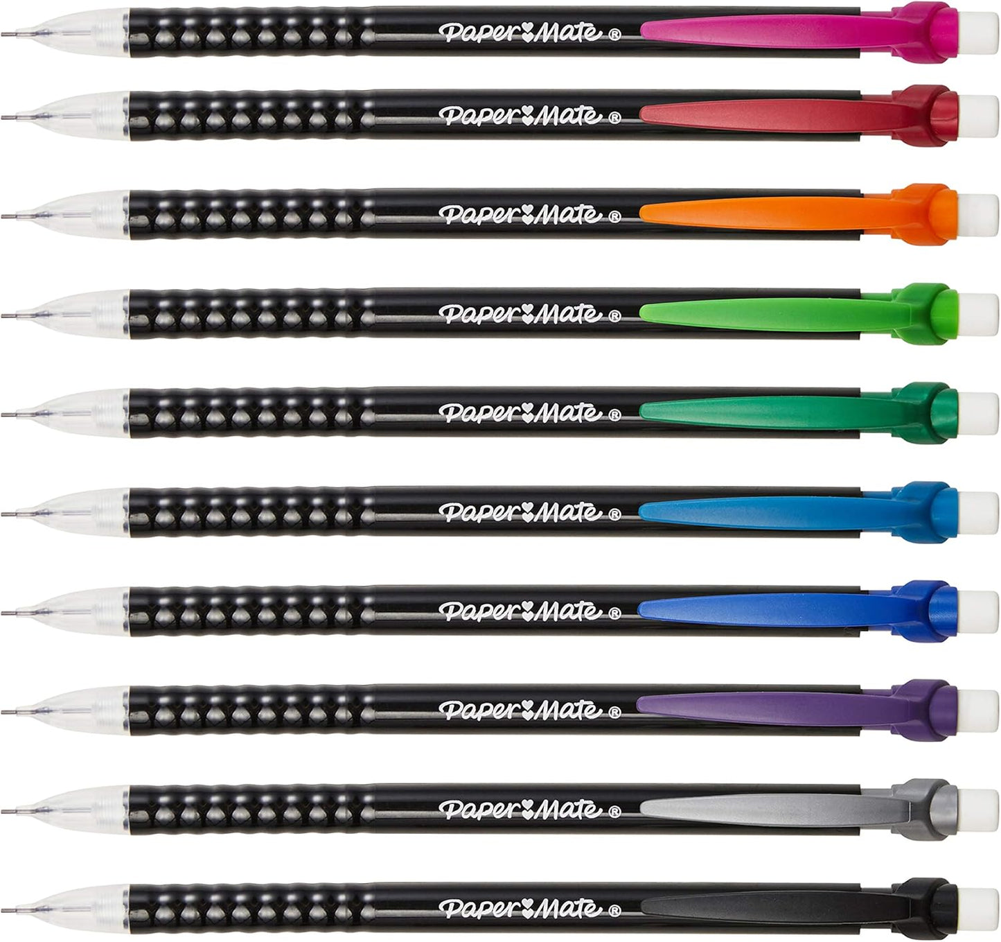 Paper Mate Mechanical Pencils 0.7mm Write Bros. Classic Number 2 Pencil Set Office Supplies Classroom Supplies Sketching Pencils Drafting Great for Standardized Testing 24 Count