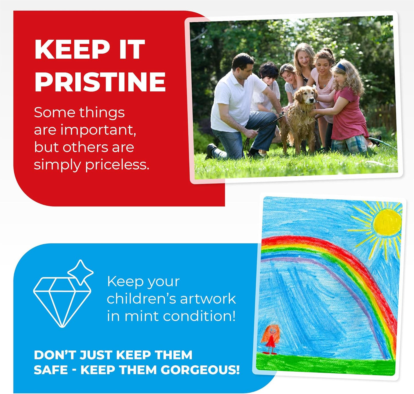 3MIL Thermal Laminating Sheets (125 Count) Photo, Card, Notecard, ID Badge, and Business Card Sizes, Dry-Erase Friendly Laminating Pouches, Compatible with Laminators, Crystal Clear Laminated Finish