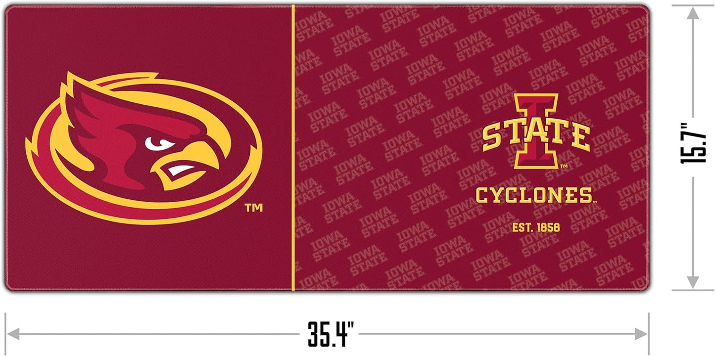 YouTheFan NCAA Iowa State Cyclones Logo Series Desk Pad