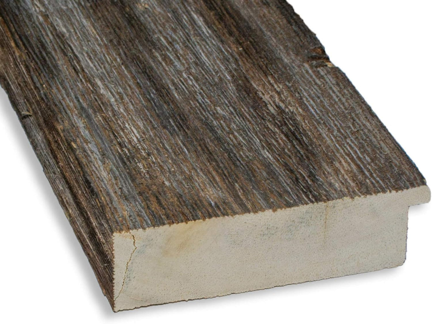 Amanti Art Natural Cork Board for Wall, 19x37 Vision Board with Brown Wood Frame, Medium Corkboard Office Decor for Home Organization, Country Rustic Corkboard Pinboard to Display Items for Home