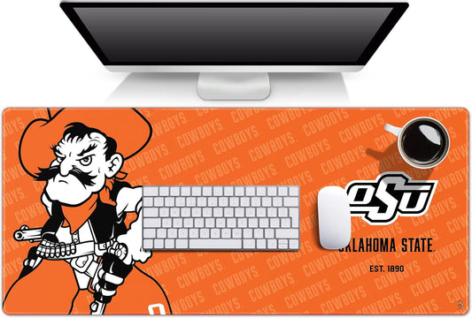YouTheFan NCAA Oklahoma State Cowboys Logo Series Desk Pad