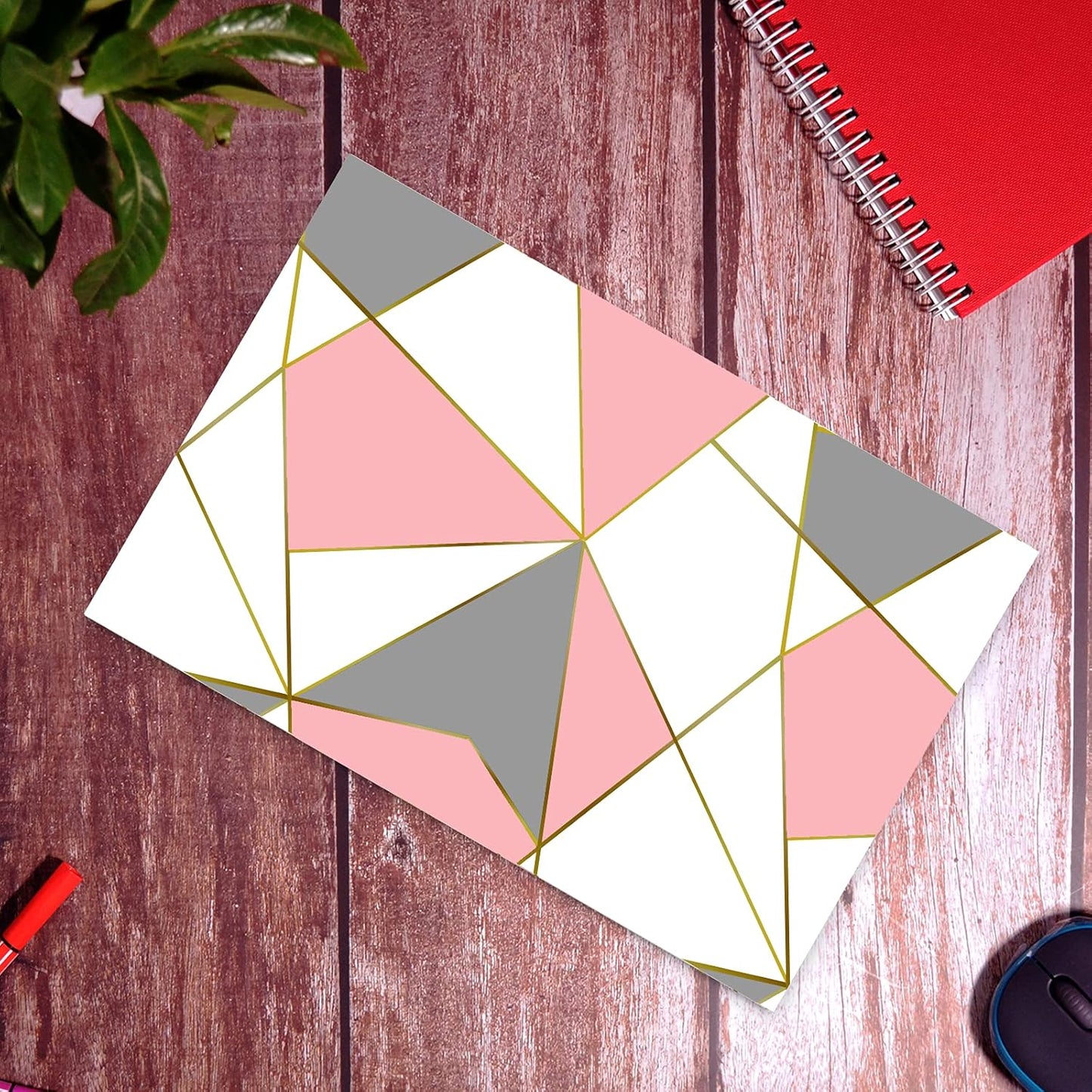 100 Count - 14 x 19 inch Poly Mailer Shipping Bags Envelope Triangle Print Mailing Package for Clothing-Self Seal…