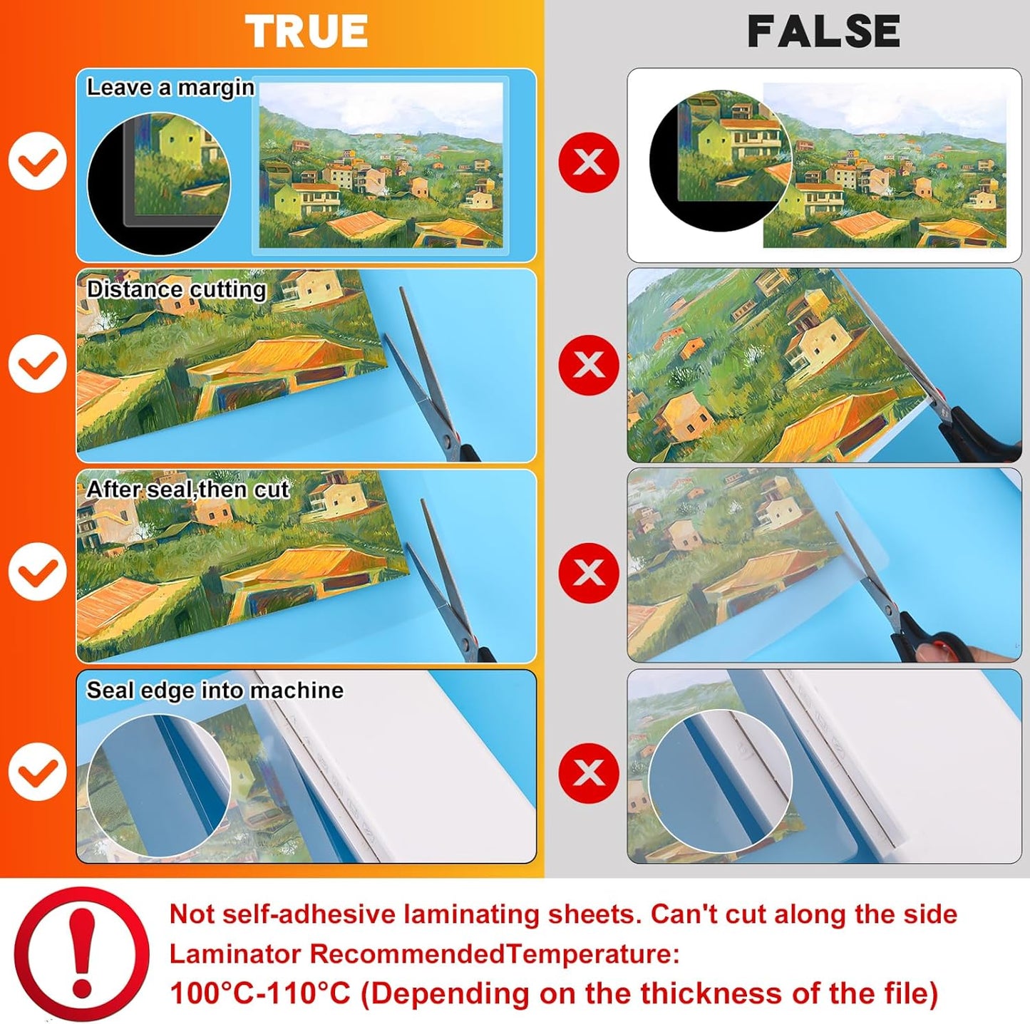 CAREGY 100 Pack Laminating Sheets, Hold 11 x 17 Inch Sheet, 3 Mil Clear Thermal Laminating Pouches 11.5 x 17.5 Inch Lamination Sheet Paper for Laminator, Round Corner