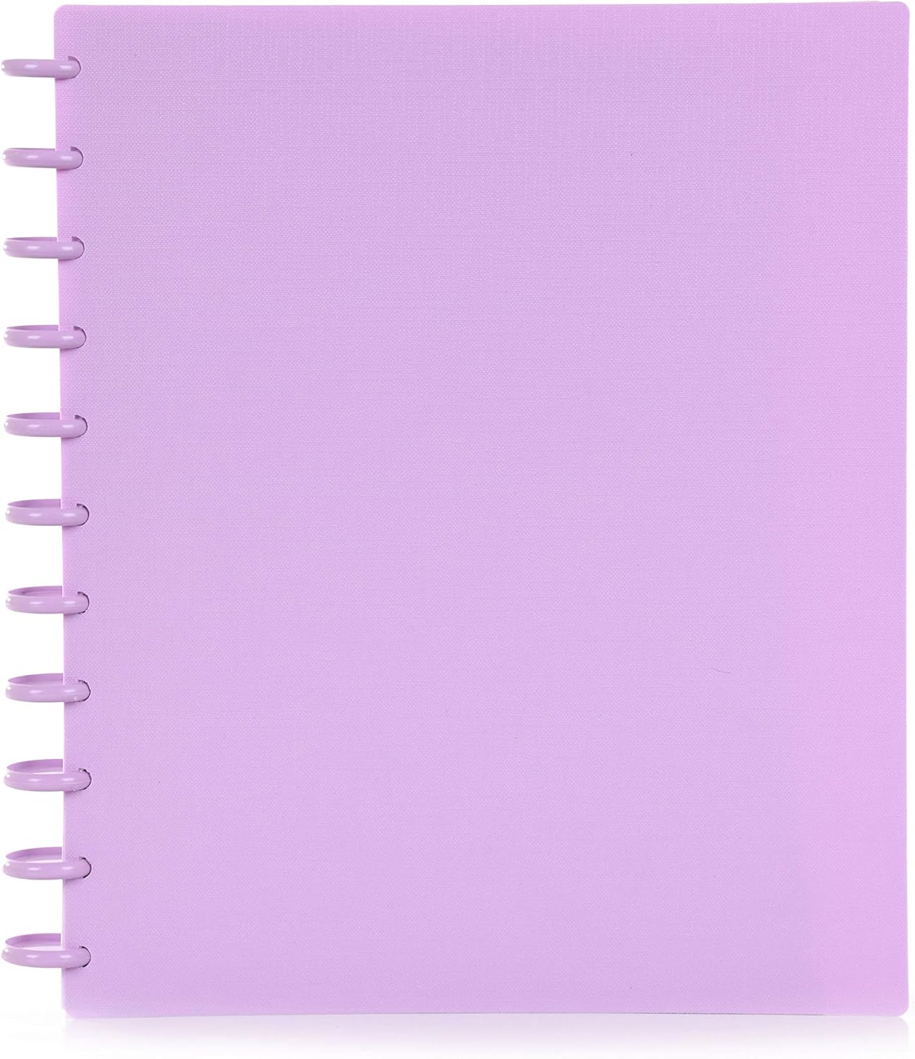 Talia Discbound Notebooks, Planner, Customizable, (Spring Pink w/Spring Pink Discs, Letter (8.5in x 11in))