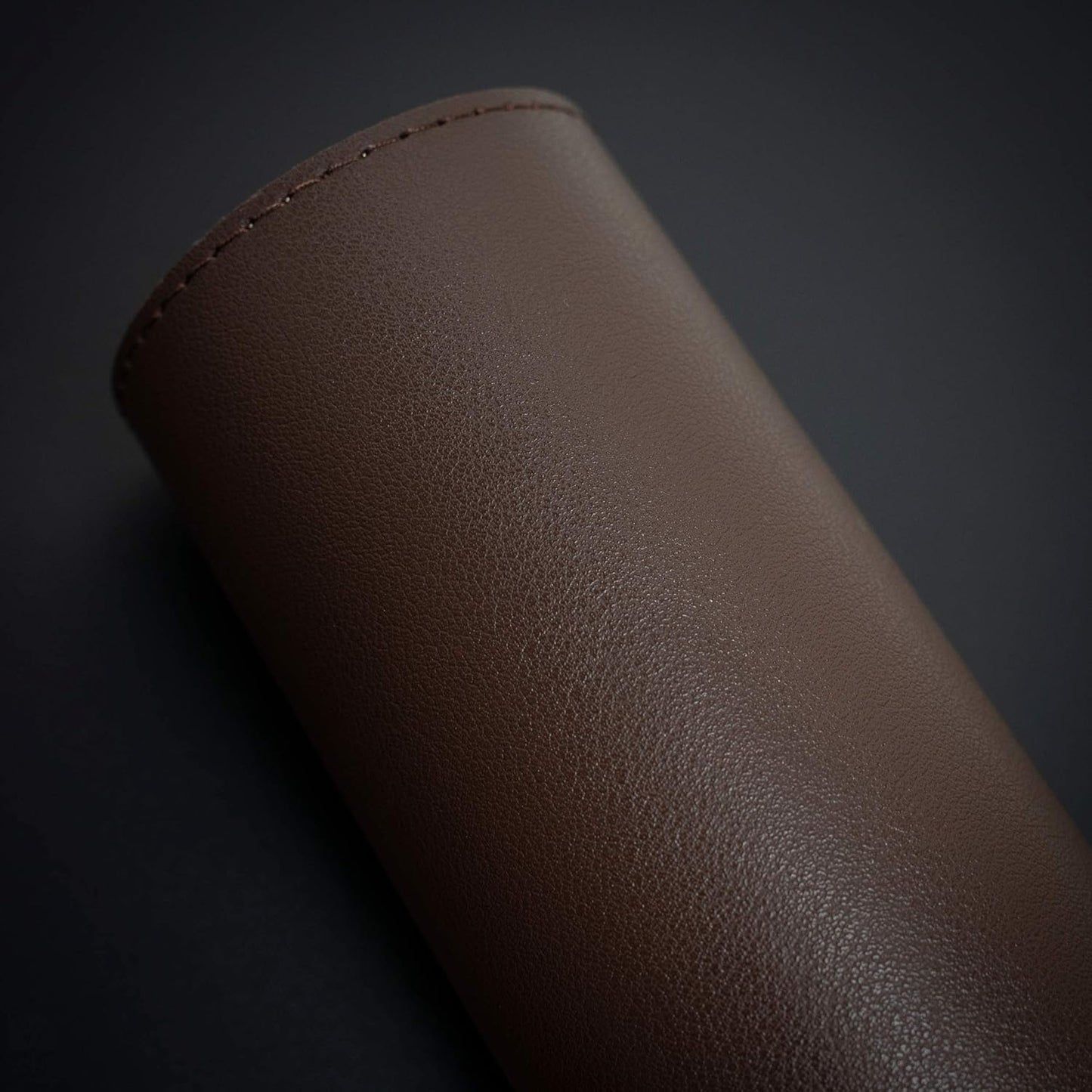 Vine Creations Leather Desk Mat Large 36" x 20", Desk Protector Mat, PU Leather Desk Pad, Non-Slip Large Mouse Pad, Desk Blotter, Desk Pads on Top of Desks, Office Desk Matt for Desktop (Dark Brown)